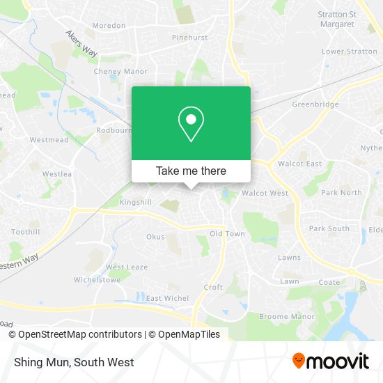 Shing Mun map
