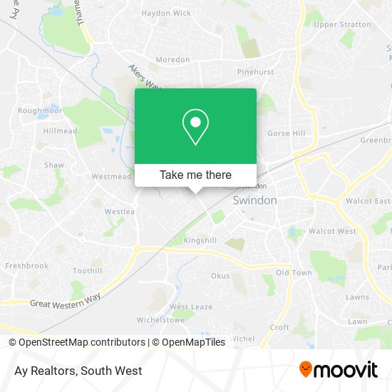 Ay Realtors map