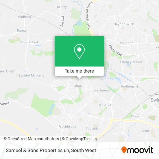 Samuel & Sons Properties un map