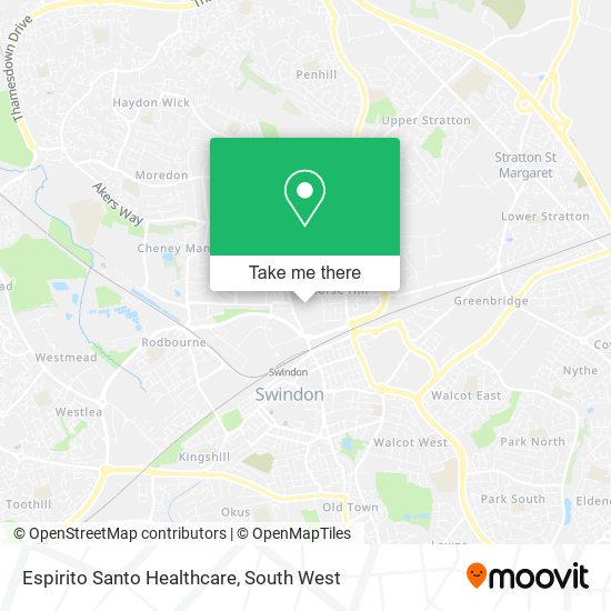 Espirito Santo Healthcare map