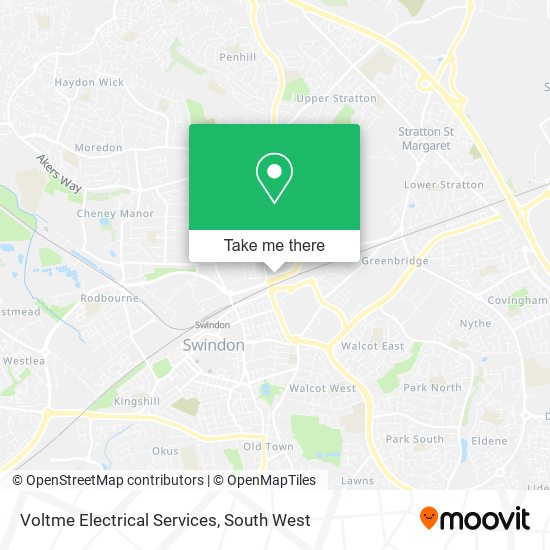 Voltme Electrical Services map