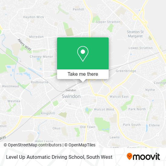 Level Up Automatic Driving School map