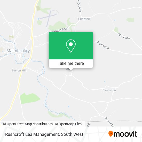 Rushcroft Lea Management map