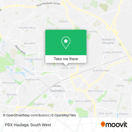 PBX Haulage map