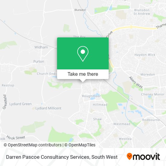 Darren Pascoe Consultancy Services map