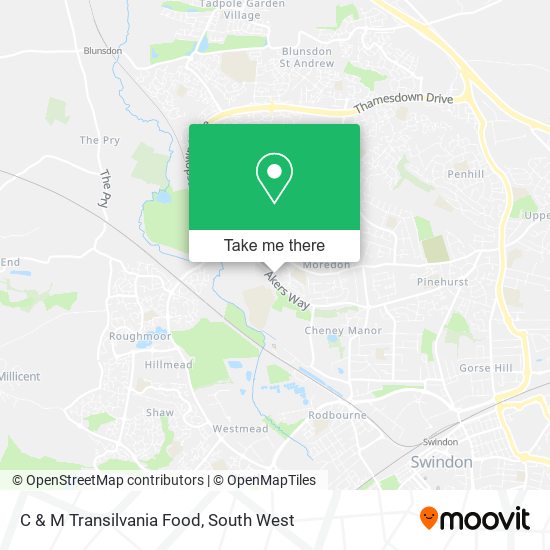C & M Transilvania Food map