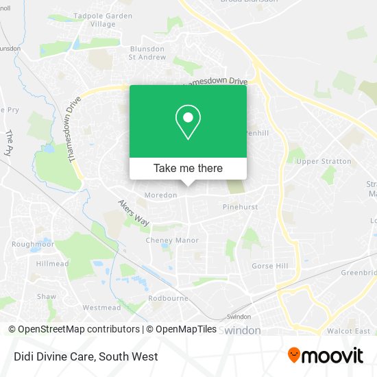 Didi Divine Care map