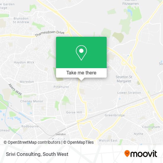 Srivi Consulting map