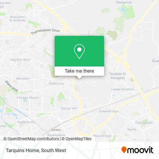 Tarquins Home map