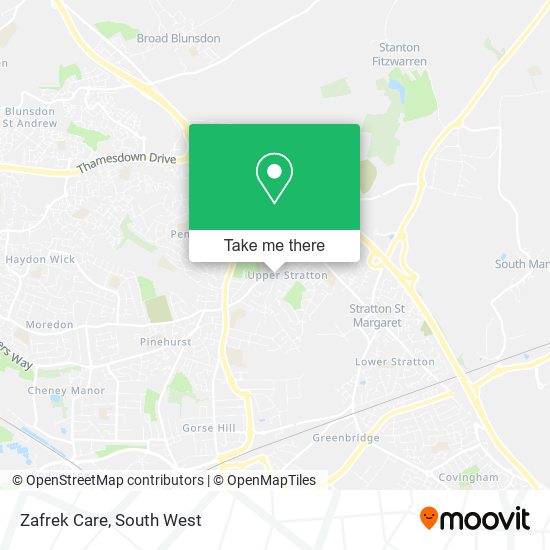 Zafrek Care map