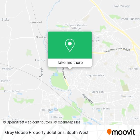 Grey Goose Property Solutions map