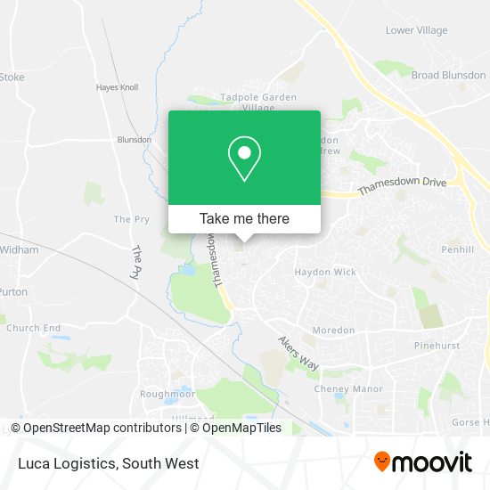 Luca Logistics map