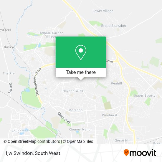 Ijw Swindon map