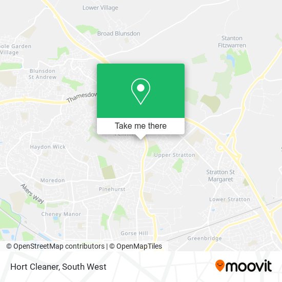 Hort Cleaner map