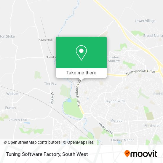 Tuning Software Factory map