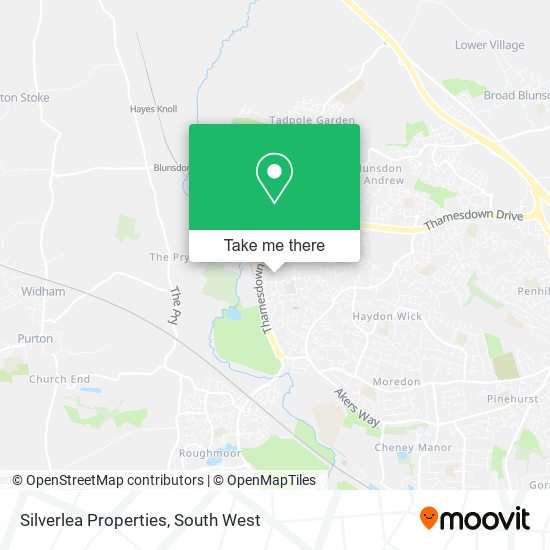 Silverlea Properties map
