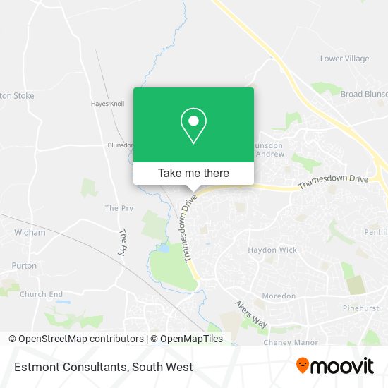 Estmont Consultants map