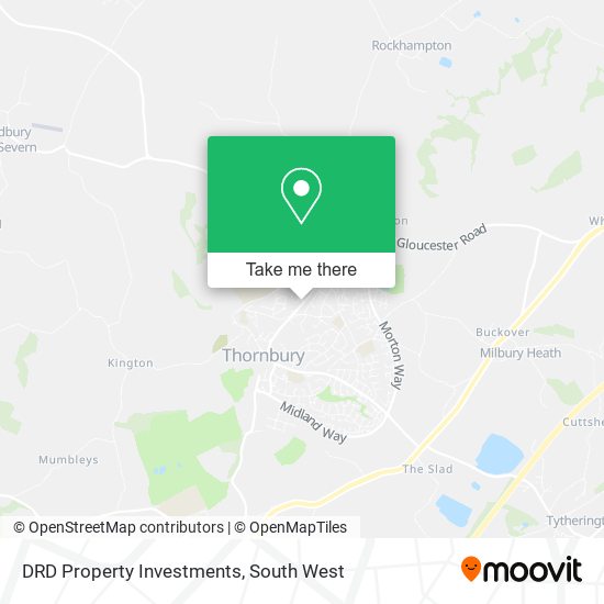 DRD Property Investments map