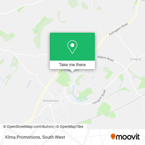 Klma Promotions map