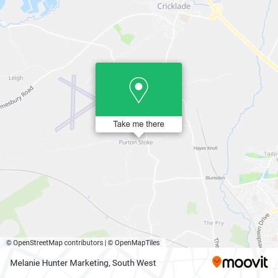 Melanie Hunter Marketing map