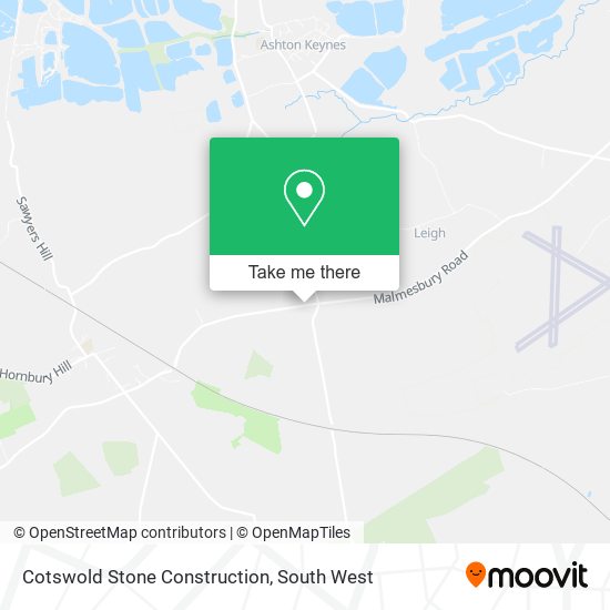 Cotswold Stone Construction map