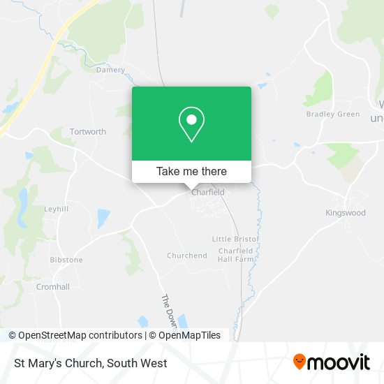 St Mary's Church map