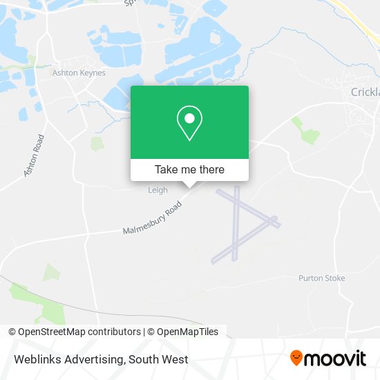 Weblinks Advertising map