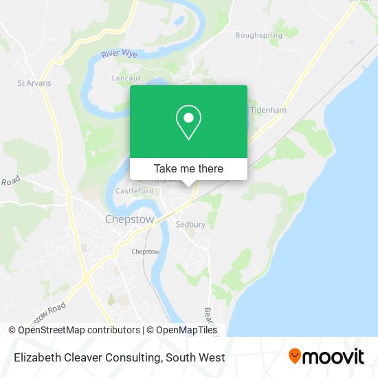 Elizabeth Cleaver Consulting map