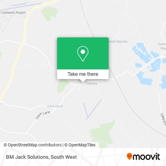 BM Jack Solutions map