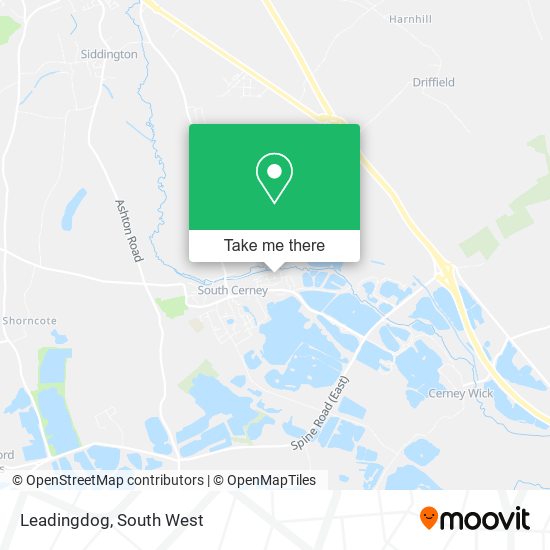 Leadingdog map