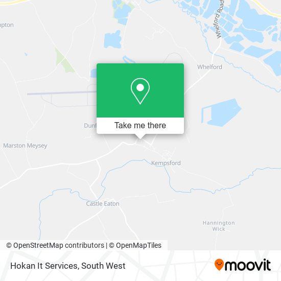 Hokan It Services map