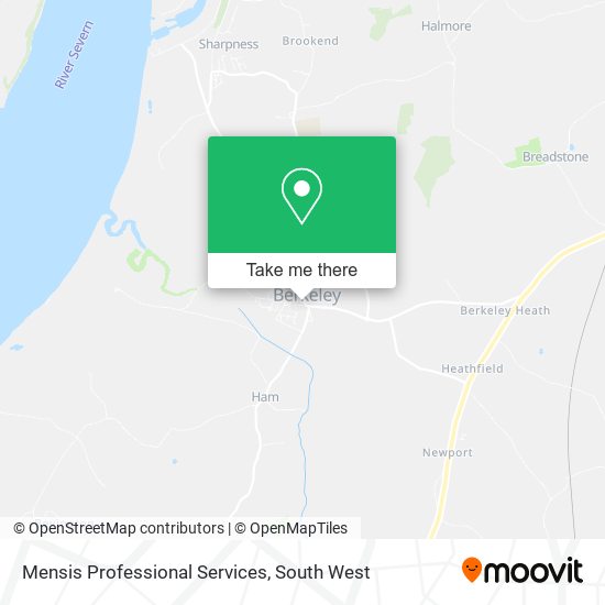 Mensis Professional Services map