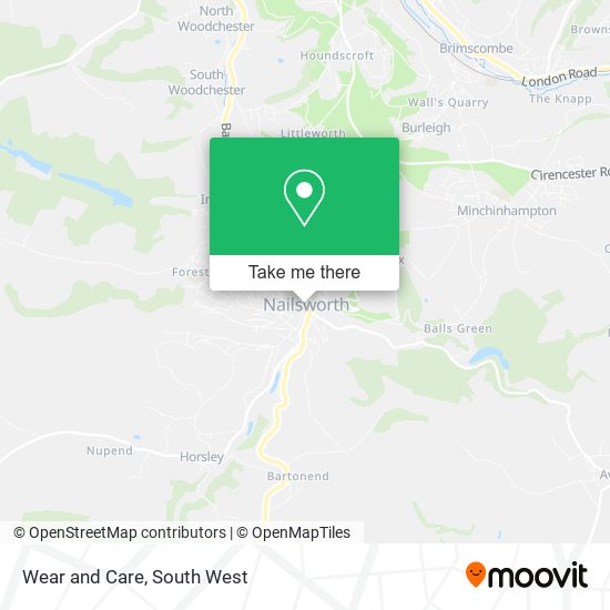 Wear and Care map