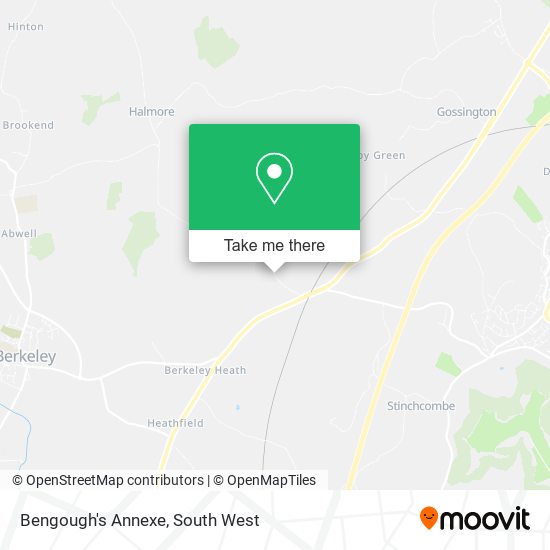 Bengough's Annexe map