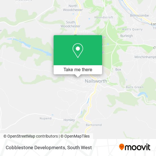 Cobblestone Developments map