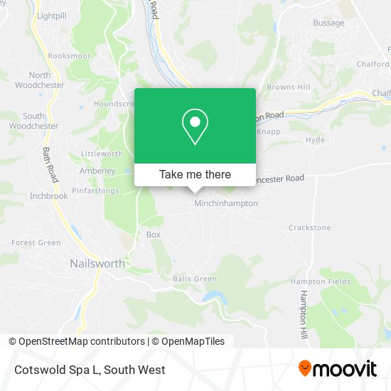 Cotswold Spa L map