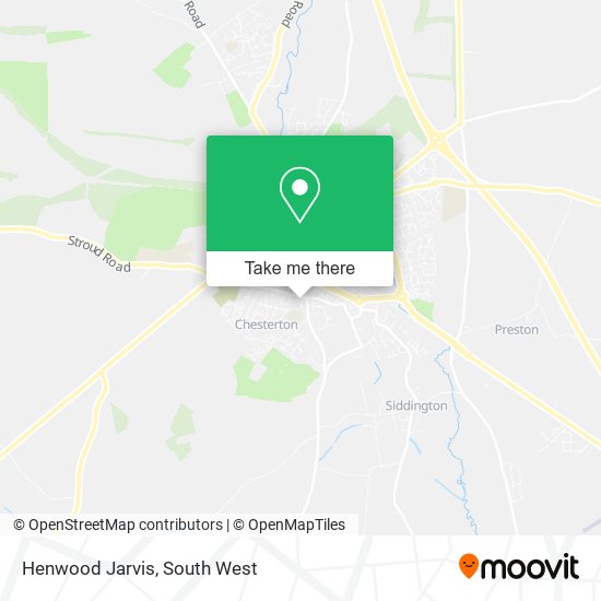 Henwood Jarvis map