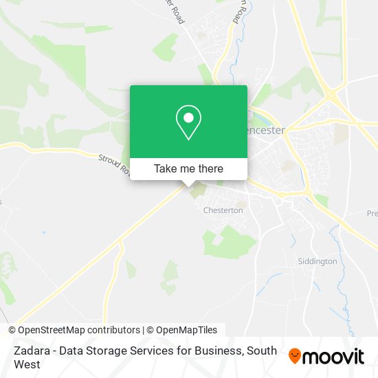 Zadara - Data Storage Services for Business map