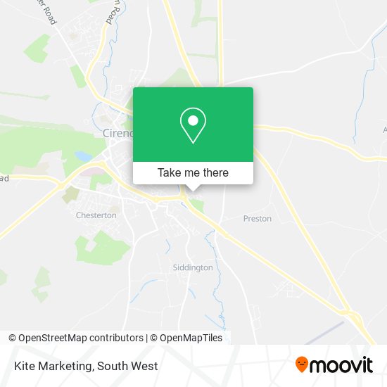 Kite Marketing map