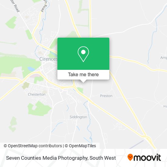 Seven Counties Media Photography map