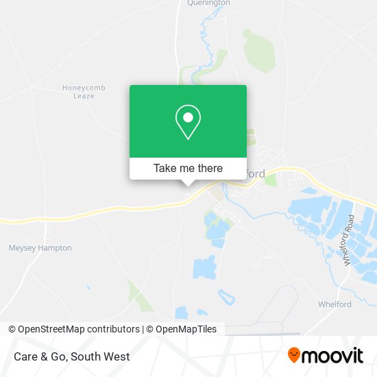 Care & Go map