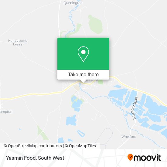 Yasmin Food map
