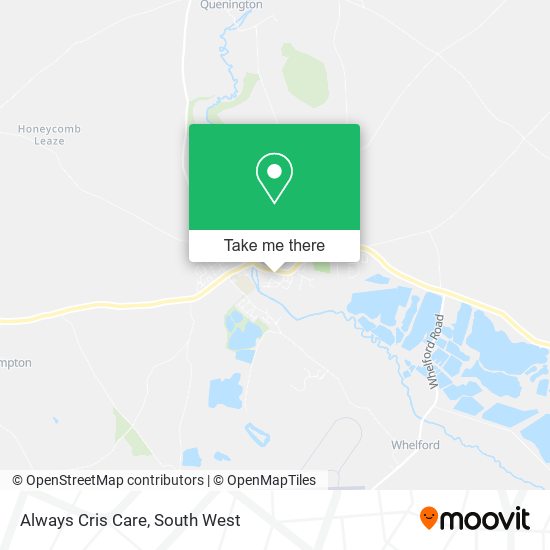 Always Cris Care map