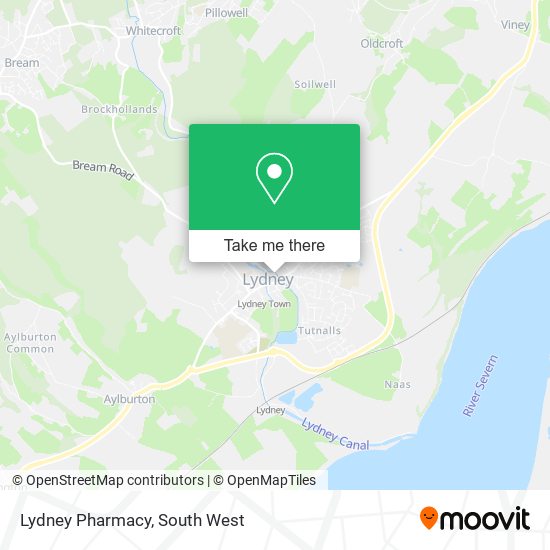 Lydney Pharmacy map