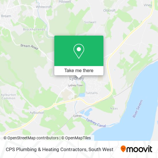 CPS Plumbing & Heating Contractors map