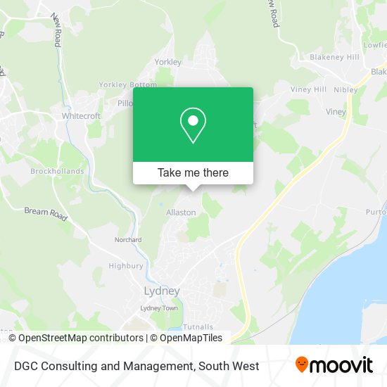 DGC Consulting and Management map