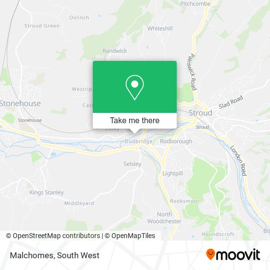 Malchomes map