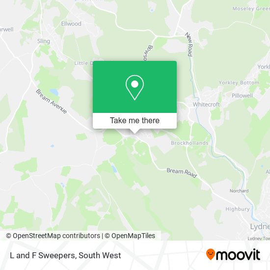 L and F Sweepers map