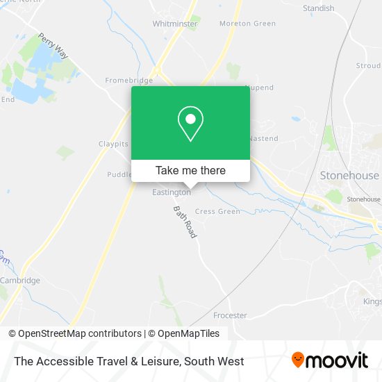The Accessible Travel & Leisure map