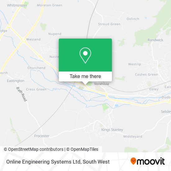 Online Engineering Systems Ltd map